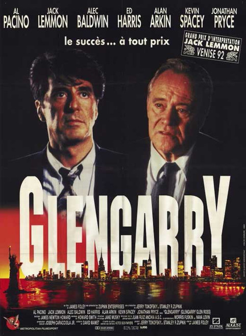 Glengarry Glen Ross Movie Poster Print (11 x 17) - Item # MOVCD9811