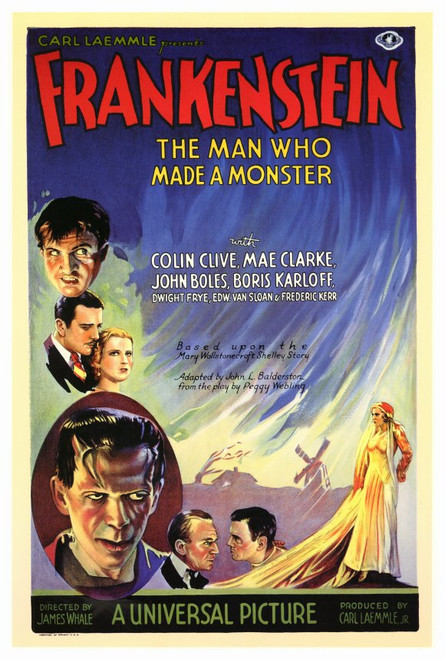 Frankenstein Movie Poster Print (27 x 40) - Item # MOVIE9307