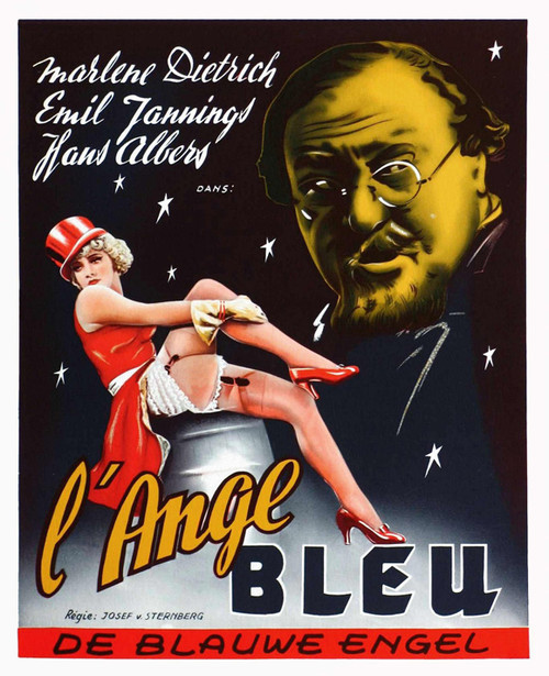 The Blue Angel Movie Poster Print (11 x 17) - Item # MOVAI1665