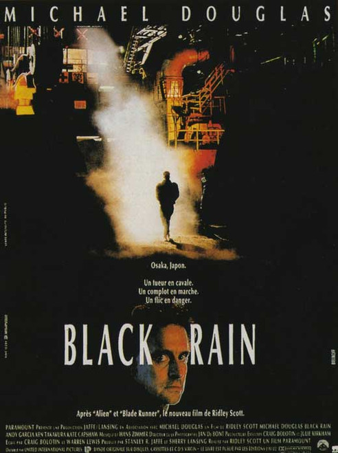 Black Rain Movie Poster Print (11 x 17) - Item # MOVEB48780