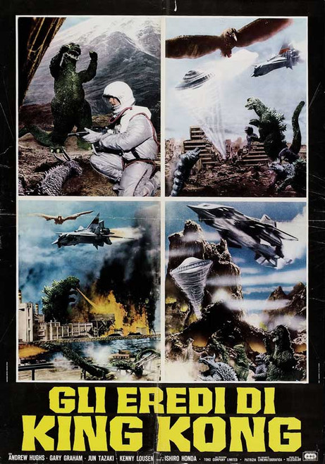 Destroy All Monsters Movie Poster Print (27 x 40) - Item # MOVGB93820