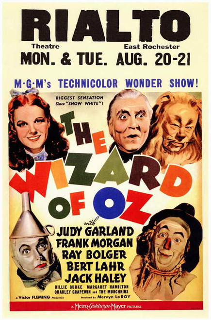 The Wizard of Oz Movie Poster Print (11 x 17) - Item # MOVGC5885