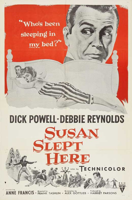 Susan Slept Here Movie Poster Print (27 x 40) - Item # MOVEB34053