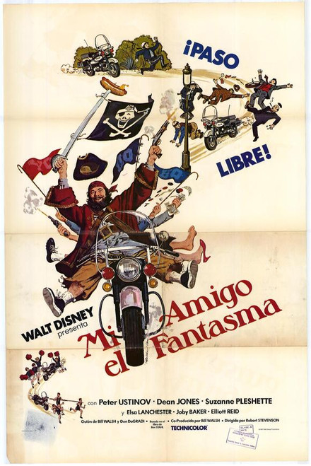 Blackbeard's Ghost Movie Poster Print (11 x 17) - Item # MOVAD5867