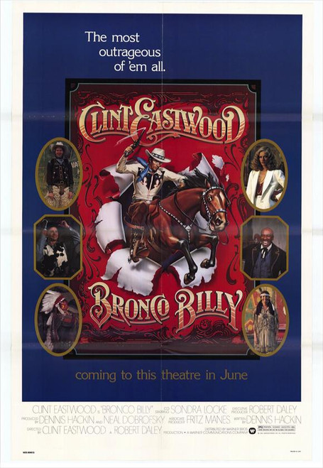 Bronco Billy Movie Poster Print (27 x 40) - Item # MOVEF2459
