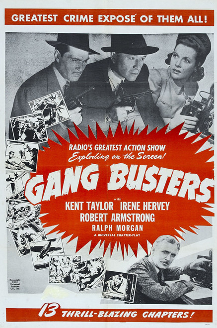 Gang Busters Movie Poster Print (27 x 40) - Item # MOVAI7456