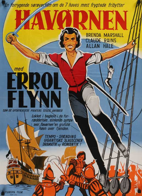 The Sea Hawk Movie Poster Print (27 x 40) - Item # MOVAB67273
