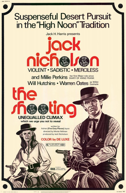 The Shooting Movie Poster Print (11 x 17) - Item # MOVEE1066