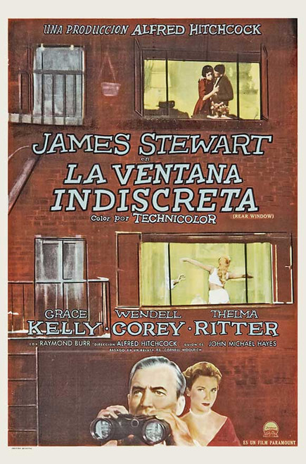 Rear Window Movie Poster Print (11 x 17) - Item # MOVIJ6193