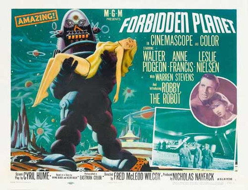 Forbidden Planet Movie Poster Print (27 x 40) - Item # MOVGB68230