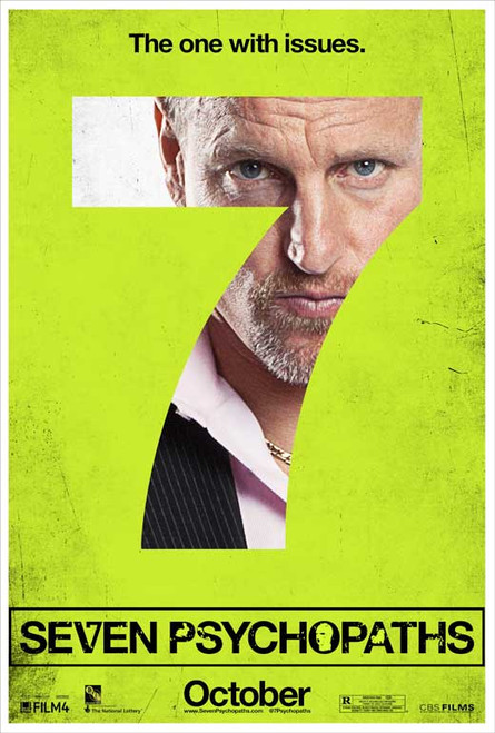 Seven Psychopaths Movie Poster Print (27 x 40) - Item # MOVEB74405