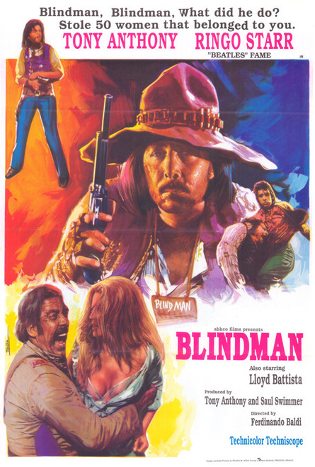 Blindman Movie Poster Print (27 x 40) - Item # MOVIH9559
