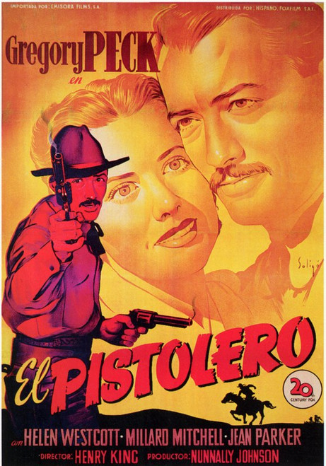 The Gunfighter Movie Poster Print (11 x 17) - Item # MOVGE1016 The Gunfighter Movie Poster Print (11 x 17) - Item # MOVGE1016