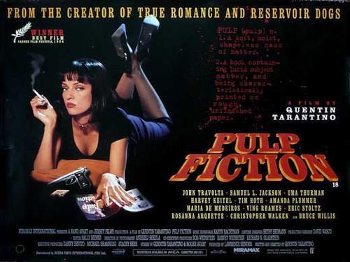 Pulp Fiction Movie Poster Print (11 x 17) - Item # MOVGB67611