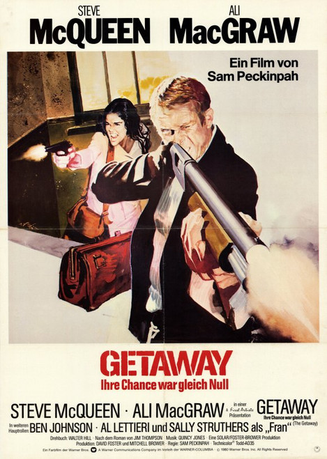 The Getaway Movie Poster Print (11 x 17) - Item # MOVGE7123