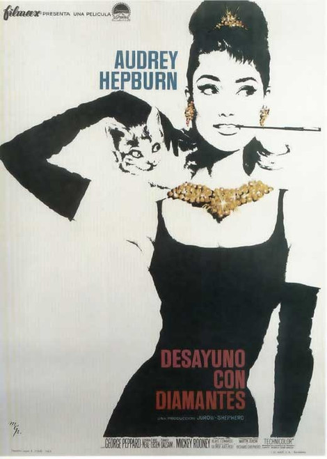 Breakfast at Tiffany's Movie Poster Print (11 x 17) - Item # MOVCB67993
