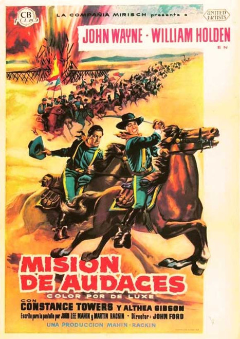The Horse Soldiers Movie Poster Print (11 x 17) - Item # MOVEB78210