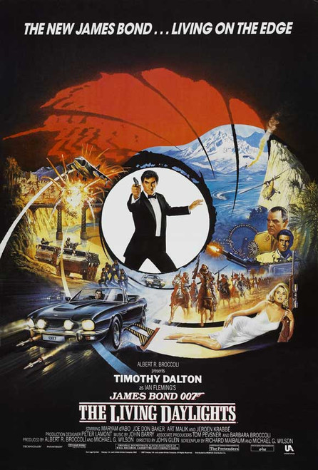 The Living Daylights Movie Poster Print (11 x 17) - Item # MOVGJ9387