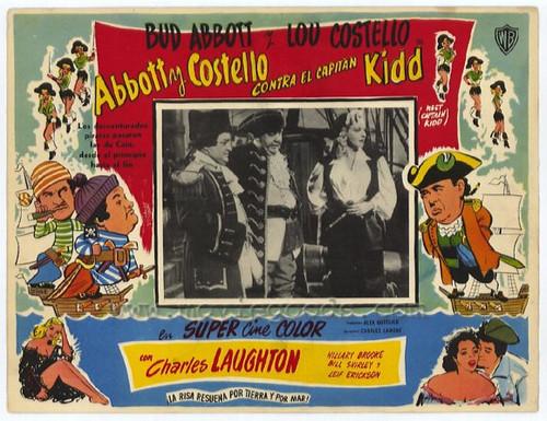 Abbott and Costello Meet Captain Kidd Movie Poster Print (27 x 40) - Item # MOVAH8691