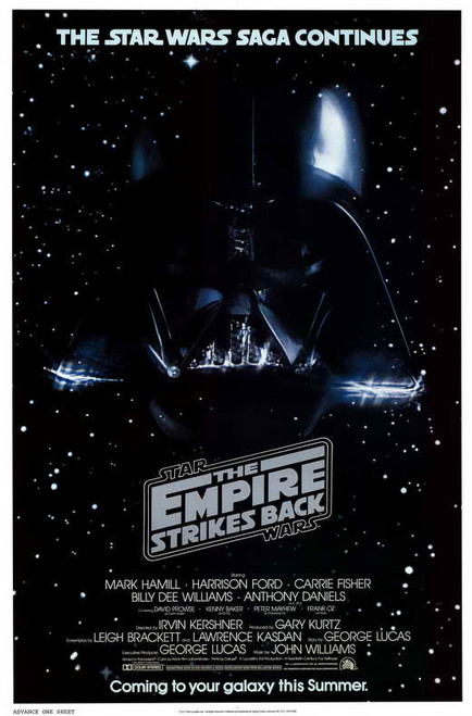 The Empire Strikes Back Movie Poster Print (11 x 17) - Item # MOVCD8858