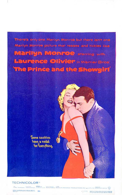 The Prince and the Showgirl Movie Poster Print (11 x 17) - Item # MOVIB09460