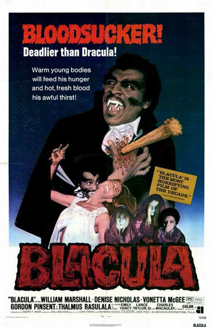 Blacula Movie Poster Print (11 x 17) - Item # MOVCD6814