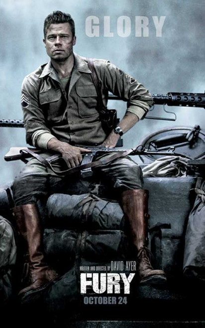 Fury Movie Poster Print (11 x 17) - Item # MOVCB18145