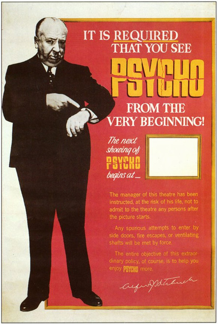 Psycho Movie Poster Print (11 x 17) - Item # MOVCD6981