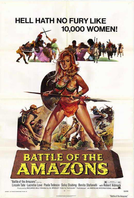 Battle of the Amazons Movie Poster Print (11 x 17) - Item # MOVID3841