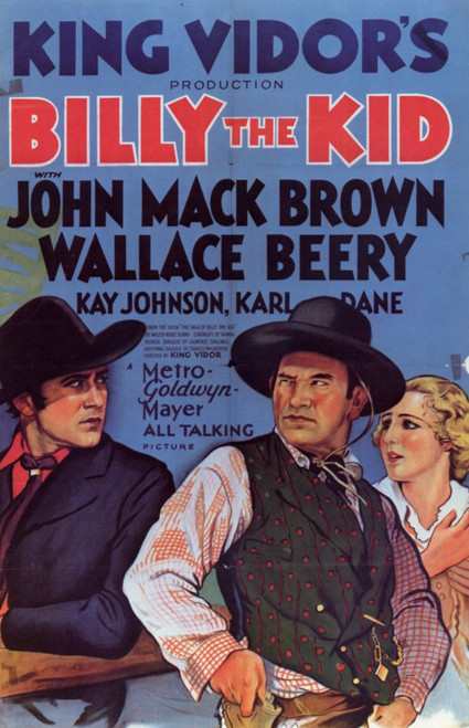 Billy the Kid Movie Poster Print (11 x 17) - Item # MOVID8988