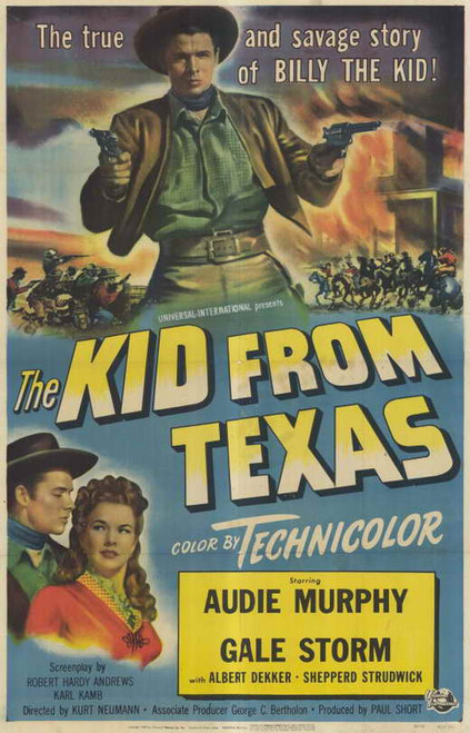 The Kid From Texas Movie Poster Print (11 x 17) - Item # MOVGF6854
