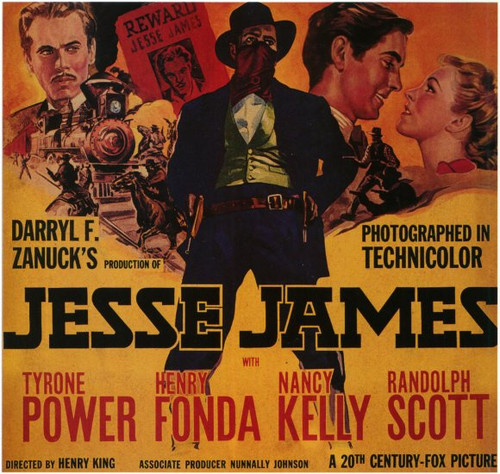 Jesse James Movie Poster Print (11 x 17) - Item # MOVCE0009