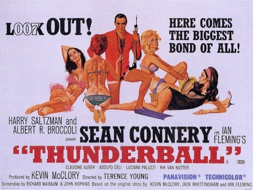 Thunderball Movie Poster Print (11 x 17) - Item # MOVGD6920