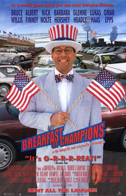 Breakfast of Champions Movie Poster Print (11 x 17) - Item # MOVAE1229