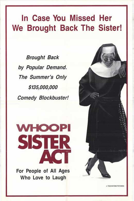 Sister Act Movie Poster Print (11 x 17) - Item # MOVIF1147