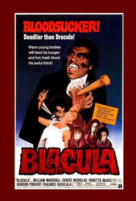 Blacula Movie Poster Print (11 x 17) - Item # MOVEJ9272