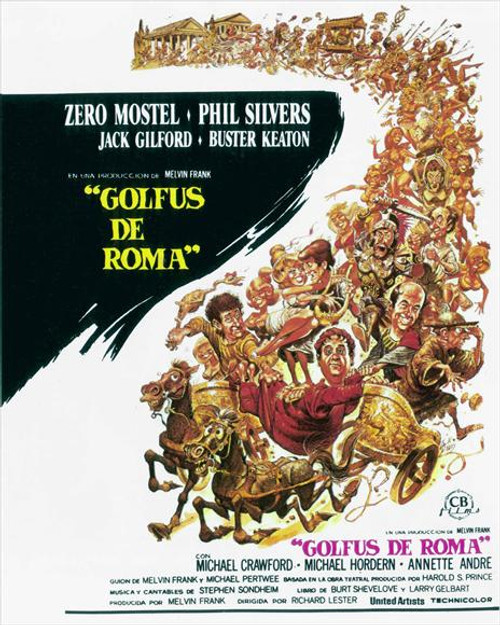 A Funny Thing Happened on the Way to the Forum Movie Poster Print (27 x 40) - Item # MOVGJ3251