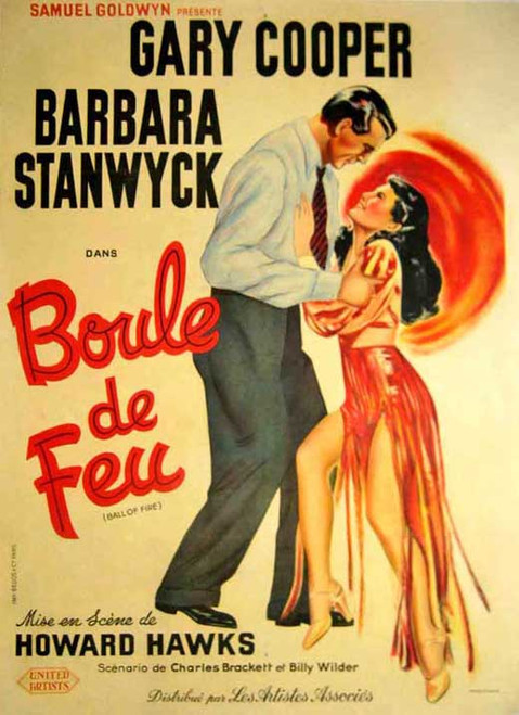 Ball of Fire Movie Poster Print (11 x 17) - Item # MOVIB47540