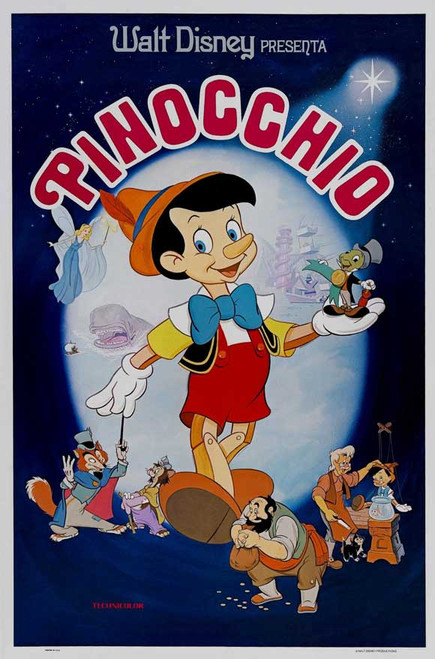 Pinocchio Movie Poster Print (27 x 40) - Item # MOVIH4652