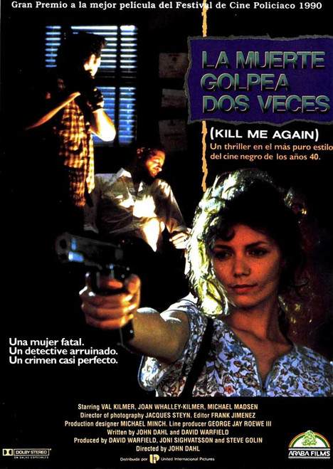 Kill Me Again Movie Poster Print (11 x 17) - Item # MOVAJ5972