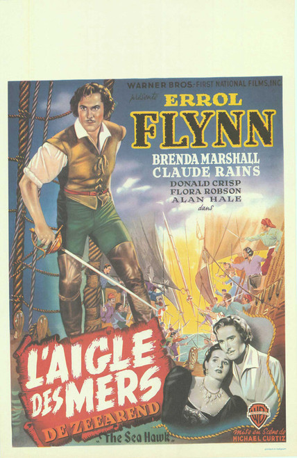 The Sea Hawk Movie Poster Print (11 x 17) - Item # MOVEI4254