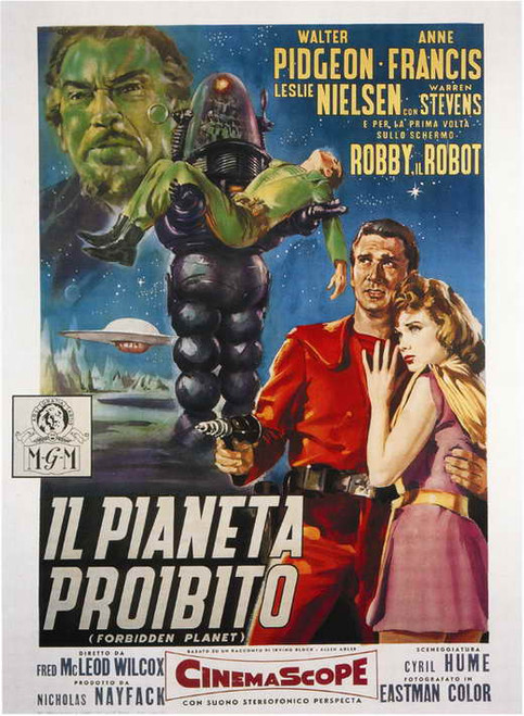 Forbidden Planet Movie Poster Print (27 x 40) - Item # MOVAI8360