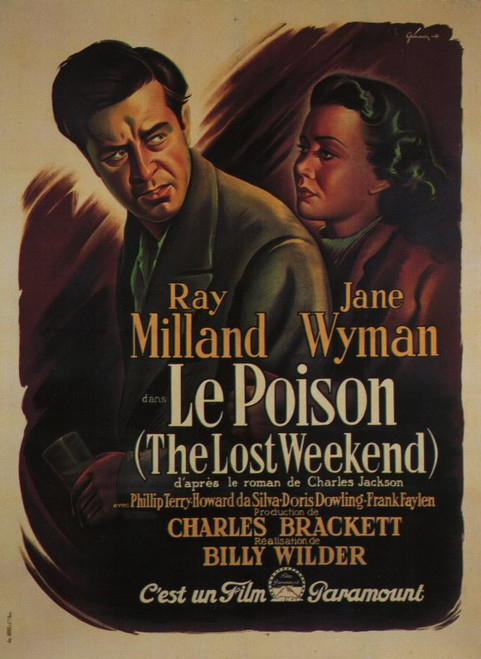 The Lost Weekend Movie Poster Print (11 x 17) - Item # MOVIF4155
