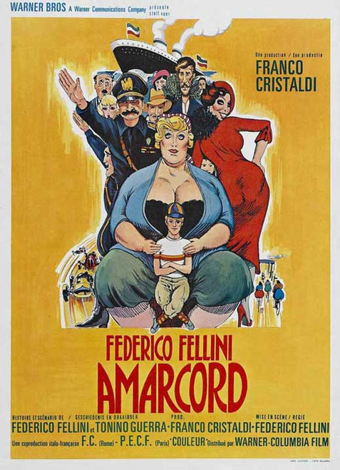 Amarcord Movie Poster Print (11 x 17) - Item # MOVCJ7287