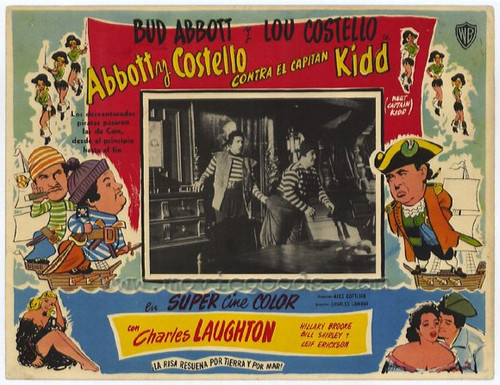 Abbott and Costello Meet Captain Kidd Movie Poster Print (27 x 40) - Item # MOVEH8690