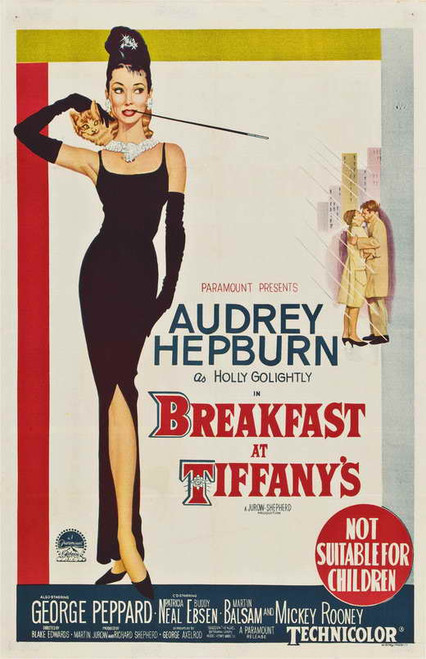 Breakfast at Tiffany's Movie Poster Print (11 x 17) - Item # MOVII4630