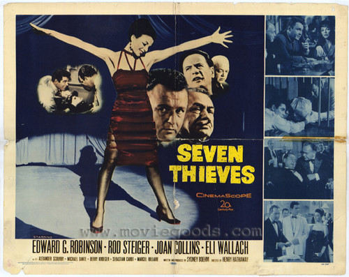 Seven Thieves Movie Poster Print (11 x 17) - Item # MOVGE0134