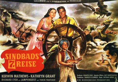 The 7th Voyage of Sinbad Movie Poster Print (11 x 17) - Item # MOVGB58680