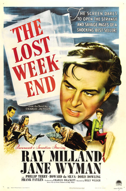 The Lost Weekend Movie Poster Print (27 x 40) - Item # MOVAI9378