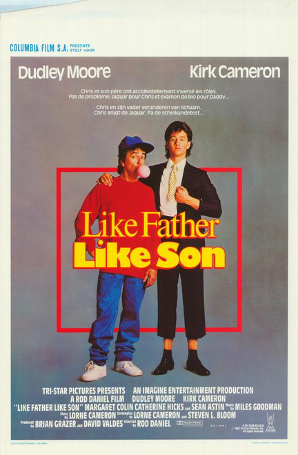 Like Father Like Son Movie Poster Print (11 x 17) - Item # MOVCH8247